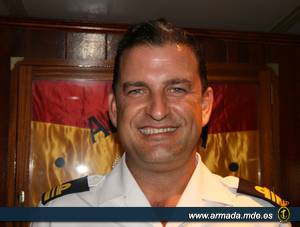 COMANDANTE DEL BIO "LAS PALMAS" Capitán de Corbeta del Cuerpo General de la Armada YAGO CEBALLOS GONZÁLEZ-LLANOS